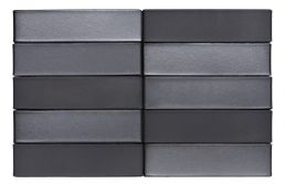 Кирпич керамический Recke 5-32-00-0-00 0,7НФ евро-формат Цвет: черный с металлическими переливами