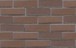 Клинкер фасадный 0,71НФ ТЁМНО-ТЕРРАКОТОВЫЙ ФЛЭШ 