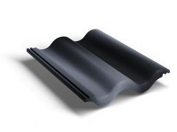 Минеральная черепица Kriastak (Криастак) коллекция  Антик (Antic) цвет графит