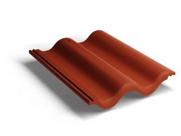 Минеральная черепица Kriastak (Криастак) коллекция Классик (Classic) цвет красный