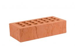 Кирпич керамический лицевой 1 нф одинарный цвет: красный фактура 