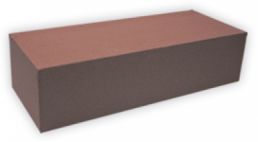 Силикатный кирпич 1НФ цвет: шоколад полнотелый лицевой одинарный М150