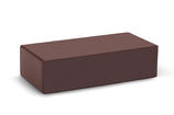Облицовочный керамический кирпич полнотелый 1НФ цвет: Темный шоколад гладкий М300 КС-Керамик