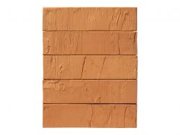 Кирпич керамический лицевой 1 нф одинарный цвет: крафт фактура 