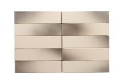 Кирпич керамический Recke (Рекке) 1-51-00-0-00. Цвет: белый с черными переливами