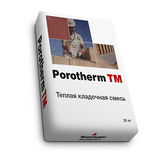 Теплоизоляционный кладочный раствор Porotherm LM Optima - 10C Wienerberger меш/20 кг
