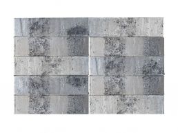 Кирпич керамический Recke (Рекке) 5-82-00-2-12 серия Кратор (Krator) Цвет: серый с металлическими переливами фактурный