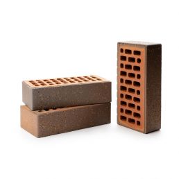 Кирпич керамический лицевой  БОРУС 1НФ ШАГРЕНЬ Ликолор