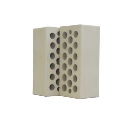 Кирпич керамический формата 1,4 НФ TY цвет СЕРЕБРО (гладкая) Ключищи