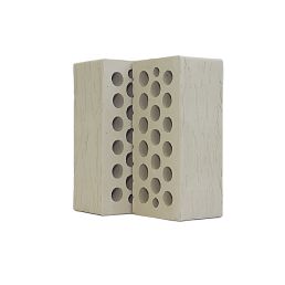 Кирпич керамический формата 1,4 НФ TY цвет СЕРЕБРО (с накатом) Ключищи