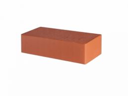 Кирпич керамический полнотелый 1НФ лицевой М200 красный Брылино