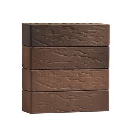 Кирпич лицевой 0.7НФ флеш руст №70 Волгабрик