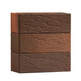 Кирпич лицевой 1.4НФ руст №70 Волгабрик