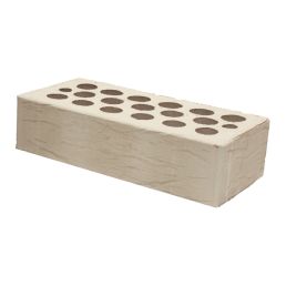 Кирпич керамический формата 1,0 НФ TY цвет СЕРЕБРО (с накатом) Ключищи