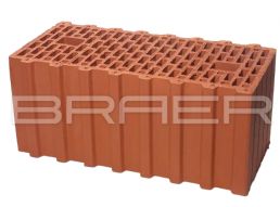 Керамический блок БРАЕР Керамик Термо (Ceramic Thermo) 14.3 НФ (Крупноформатный поризованный блок 51)