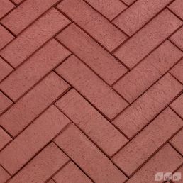 Клинкер тротуарный 0,51НФ ТЁМНО-КРАСНЫЙ 