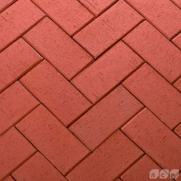 Клинкер тротуарный 0,51НФ КРАСНЫЙ 