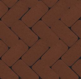 Клинкер тротуарный 0,51НФ ТЁМНО-КРАСНЫЙ 